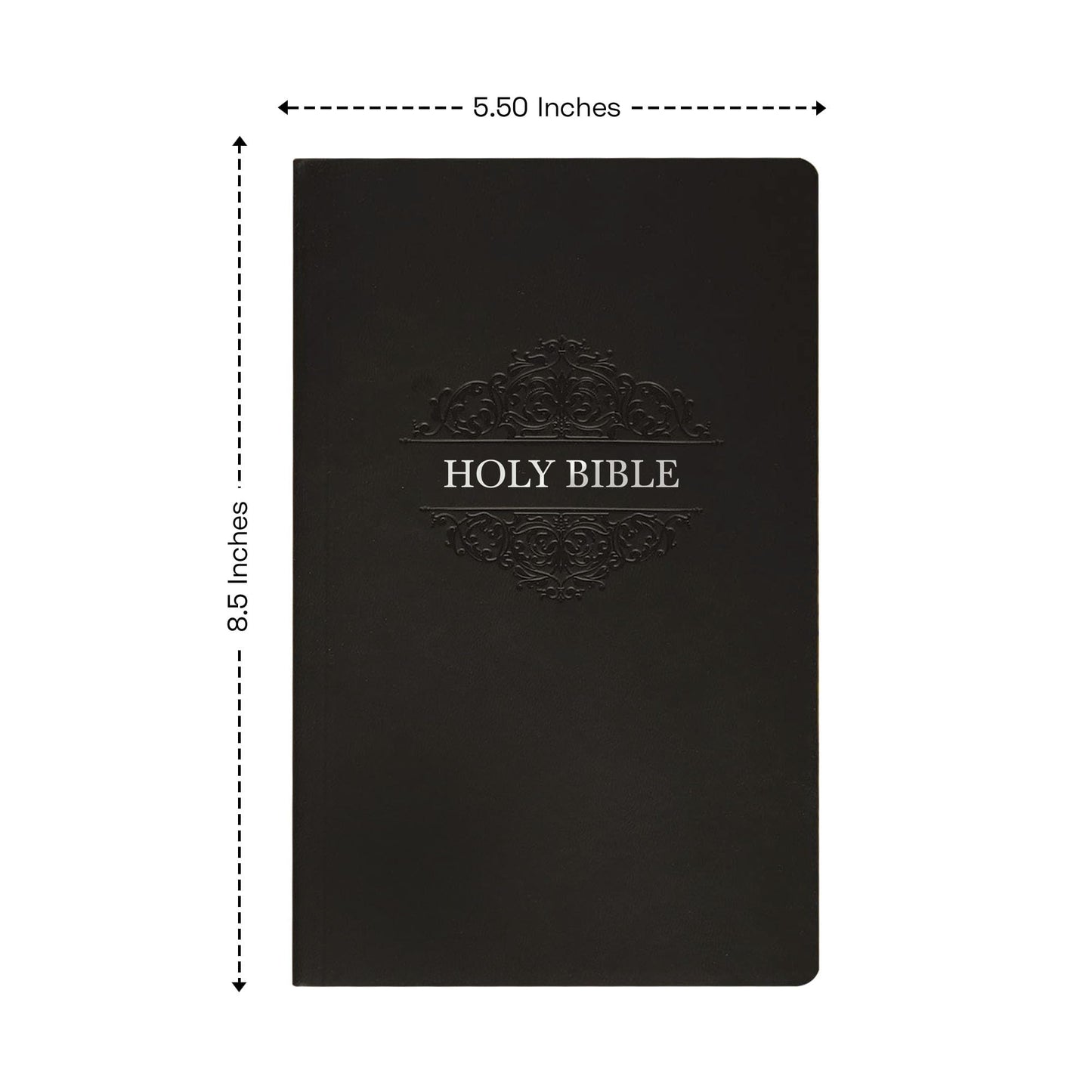 Personalized NIV Thinline Holy Bible Faux Leather Large Print Size | Custom with Name, Date or Text | Gift for Christian & Religious Celebrations | Brown