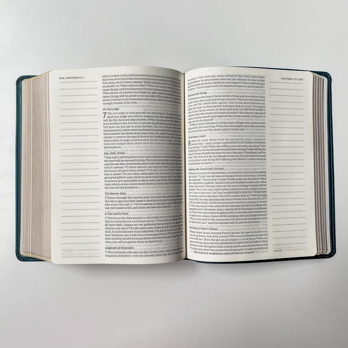 NET Journaling Bible, Brown, Includes Option to add Engraved Name, Hand Lettered and Laser Engraved - Personalized Gift for Wedding, Baptism, Graduation or Birthday…