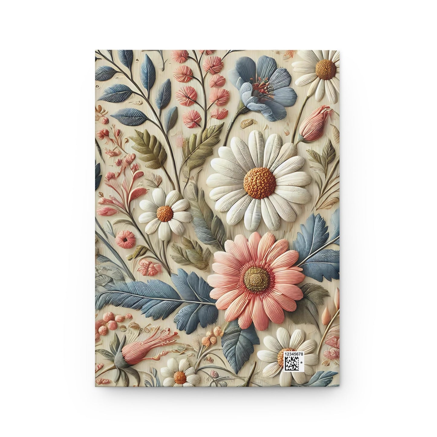 Jaboor Magics Wild BloomCustomized Embroidered Floral Notebook Personalized Name Journal Women’s Prayer Journal