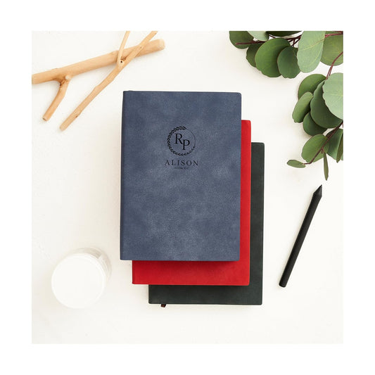 Personalized Notebook for Writing, BJZLWJ A5 Custom Notebook Can Engrave Logo/Text/Image, Customizable A5 Journal Notebook Daily, 128 Lined Pages 8.27 * 6inch, Father's Day Gifts