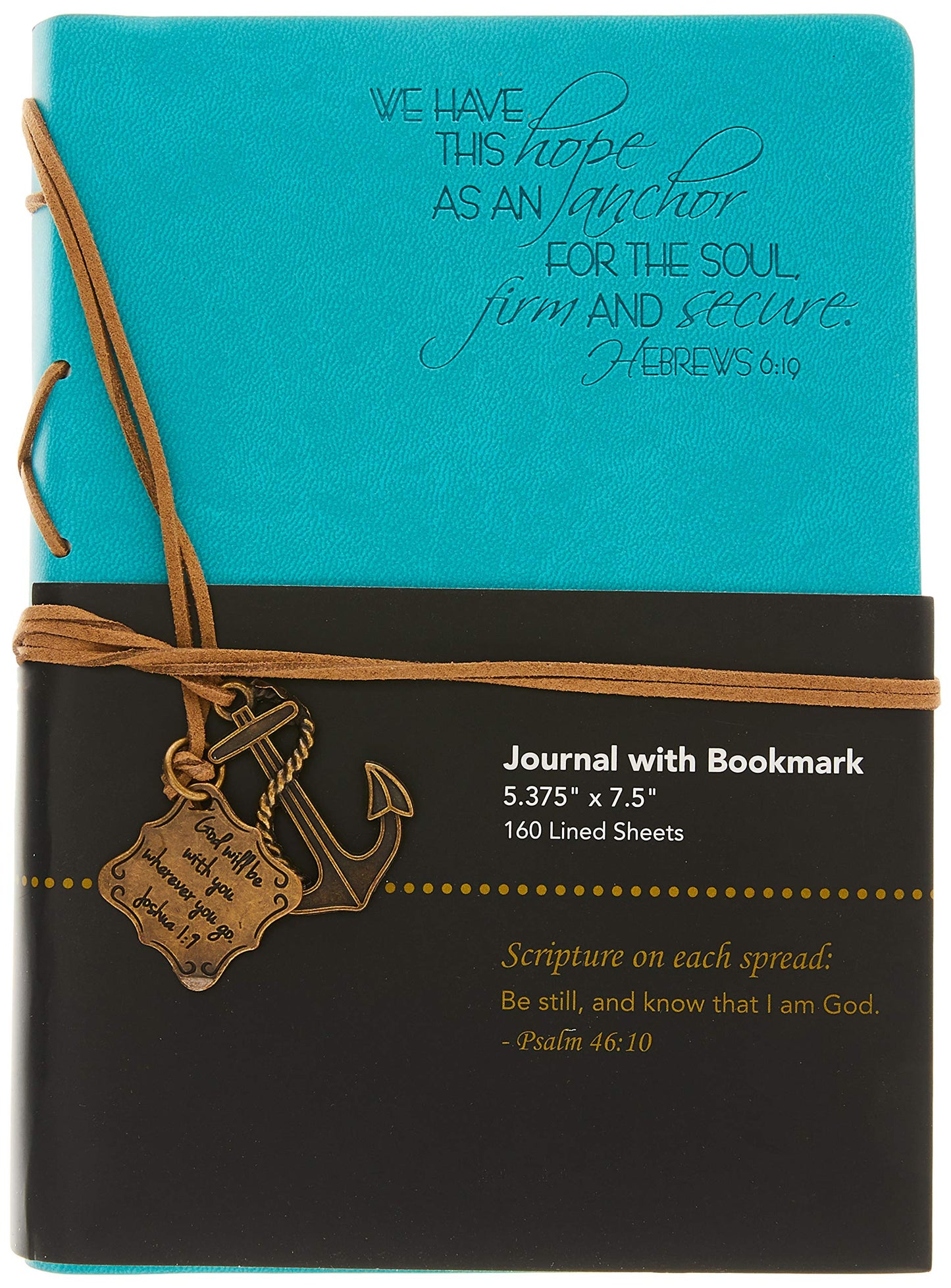 Divinity Boutique Journal, Man of God with Black Cross Charm (22880), Cross Black