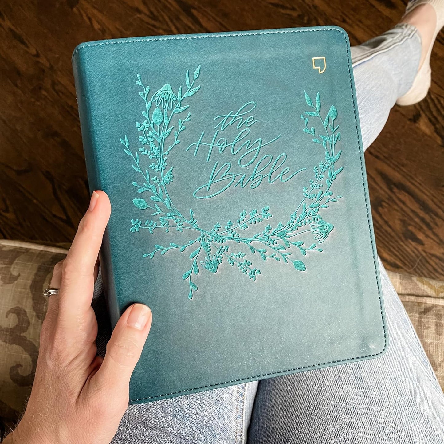 NET Journaling Bible, Brown, Includes Option to add Engraved Name, Hand Lettered and Laser Engraved - Personalized Gift for Wedding, Baptism, Graduation or Birthday…